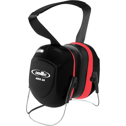 Cache-oreille SEALTEC de s&eacute;rie 500 avec bras doubles en acier inoxydable, Cordon cervical, 26 dB NRR dB Superchem Industries