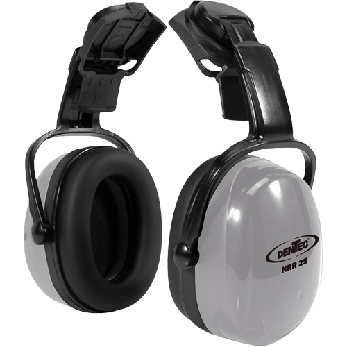 Cache-oreille di&eacute;lectrique en plastique de s&eacute;rie 600 SEALTEC avec bras doubles, Fixation pour casque, 24 dB NRR dB Superchem Industries