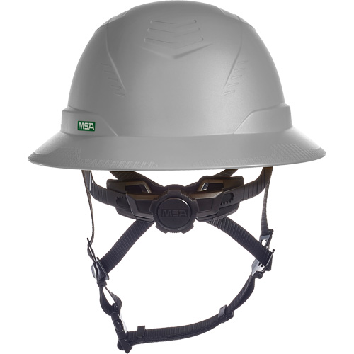 V-Gard H2&reg; Full Brim Safety Helmet, Ratchet Suspension, Non-Vented Superchem Industries