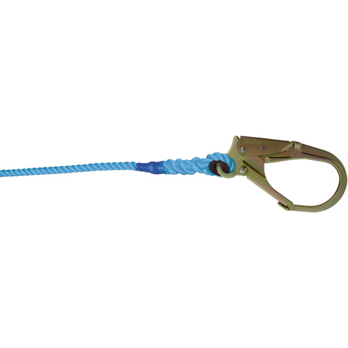 Superline Lifeline with Nylon Thimble & 2-1/4" Self-Locking Snap Hook Superchem Industries