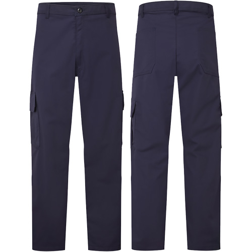 Avenger 9 oz Navy Cargo Pants, Style 611, Cotton/Nylon, Navy Blue, Size 44 Superchem Industries