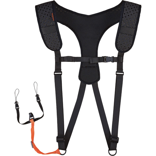 Squids 3142 Barcode Scanner Harness + Lanyard, Medium/Large Superchem Industries