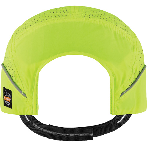 Skullerz 8955 Lightweight Bump Cap Hat with Micro Brim, High Visibility Lime Green Superchem Industries