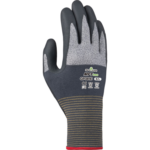 Gants ultral&eacute;gers MFT PRO 381, 7/Moyen, R&ecirc;vetement Nitrile, Enveloppe en Microfibre Superchem Industries