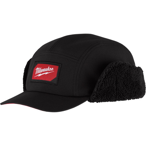Chapeau doubl&eacute; de sherpa petit/moyen, Noir Superchem Industries