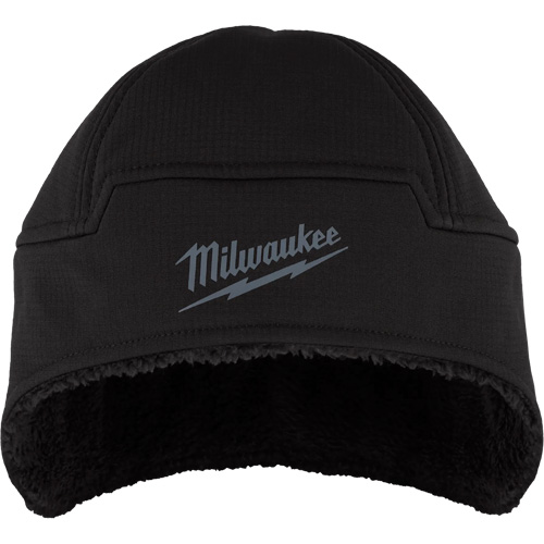 Secure Low-Profile Sherpa-Lined Beanie, Polyester Lining, Large/X-Large, Black Superchem Industries