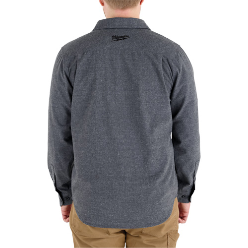 Chemise en flanelle GRIDIRON, Hommes, 3T-Grand, Gris Superchem Industries