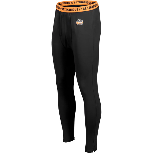 Lightweight Base Layer Pants, Men's/Women's, Large, Black Superchem Industries