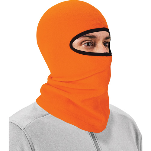 N-Ferno&reg; Balaclava Face Mask, Fleece, High-Visibility Orange Superchem Industries