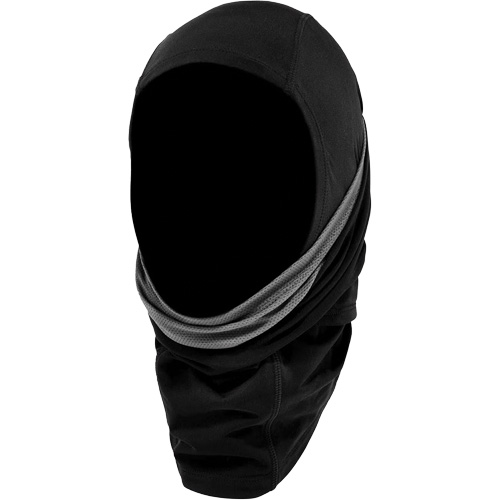 N-Ferno&reg; Dual-Layer Balaclava Face Mask, Nylon/Spandex, Black Superchem Industries