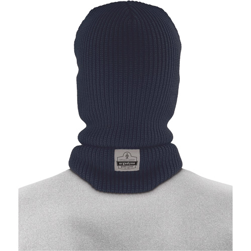 N-Ferno&reg; 2-Layer Rib Knit Freezer Balaclava Face Mask, Acrylic, Navy Superchem Industries