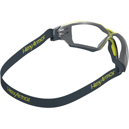 MX350 Safety Glasses with Gasket, Clear Lens, Anti-Fog/Anti-Scratch, ANSI Z87+/Meets/Exceeds CSA Z94.3 Superchem Industries