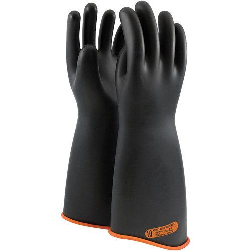 Gant isolant en caoutchouc NOVAX avec poignet enveloppant, ASTM classe 4, Taille 10, 18" lo Superchem Industries