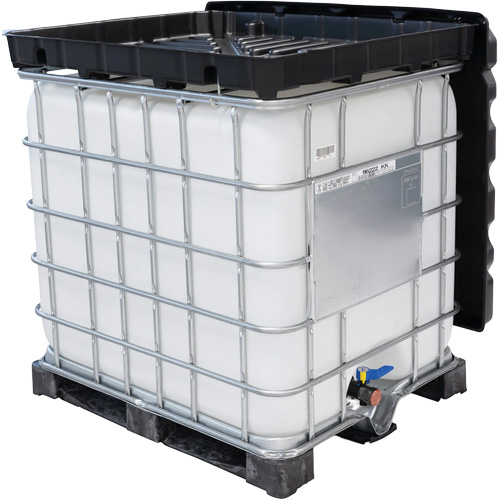 Full Size 30 Gal. Black Chemically-Resistant Polyethylene Funnel Superchem Industries