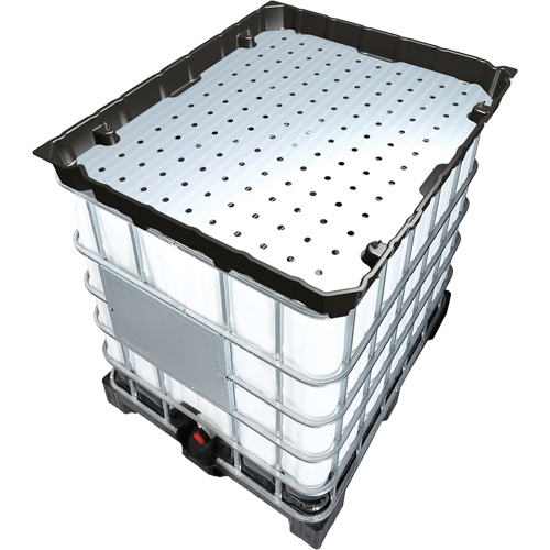 Plateforme m&eacute;tallique pour entonnoir complet pour GRV K22-0164 Superchem Industries