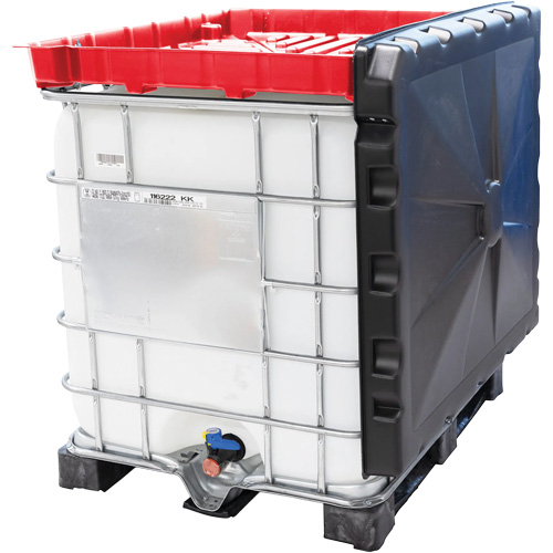 Ensemble dentonnoir GRV rouge pleine grandeur de 30 gal Superchem Industries