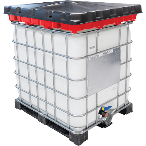 Ensemble dentonnoir GRV rouge pleine grandeur de 30 gal Superchem Industries
