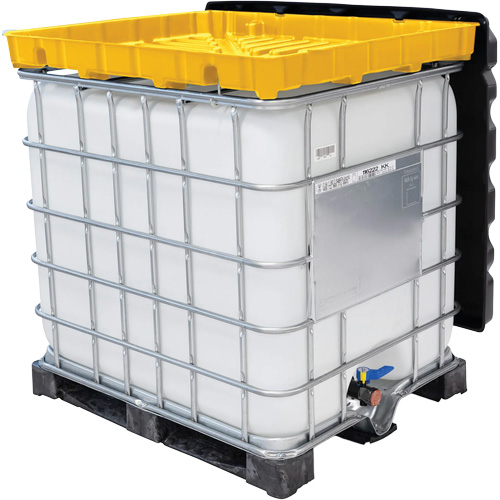 Ensemble dentonnoir GRV jaune pleine grandeur de 30 gal Superchem Industries
