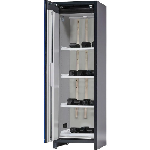 Lithium-ion Storage Cabinet with Charging & 90-Minute Fire Resistance Superchem Industries