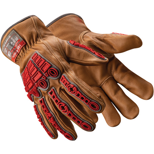 Gants d'hiver en cuir Chrome SLT 5074IMPW, 7/Petit, Paume en Ch&egrave;vre, Poignet &agrave; enfiler Superchem Industries