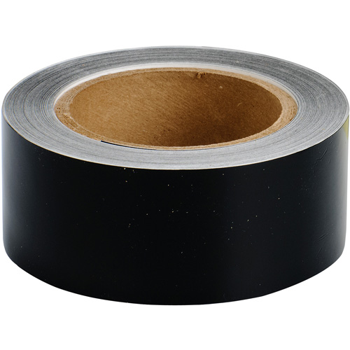 Pipe Marker Tape, 90', Black Superchem Industries