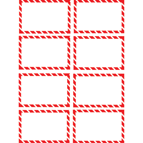 WHMIS Labels 100/Box, Vinyl, Sheet, 2-3/4" L x 4-1/4" W Superchem Industries