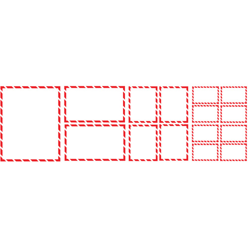 WHMIS Labels 200/Box, Vinyl, Roll, 4-3/4" L x 8-1/2" W Superchem Industries
