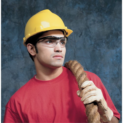 Storm&reg; Safety Glasses, Indoor/Outdoor Mirror/Clear Lens, Anti-Scratch, ANSI Z87+ Superchem Industries