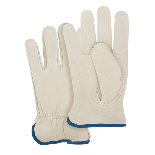 Gants pour conducteurs &agrave; ajustement serr&eacute;, T-Grand, Paume en Cuir fleur de vache Superchem Industries
