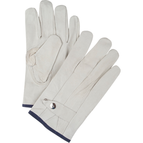 Standard-Duty Ropers Gloves, X-Large, Grain Cowhide Palm Superchem Industries