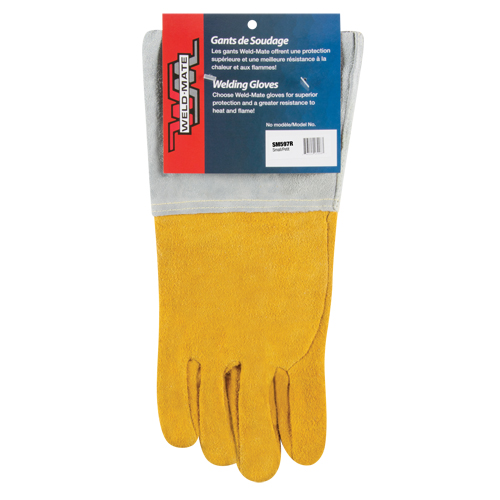 Gants de soudage TIG &agrave; ajustement sup&eacute;rieur, Cuir de daim refendu, Taille Petit Superchem Industries
