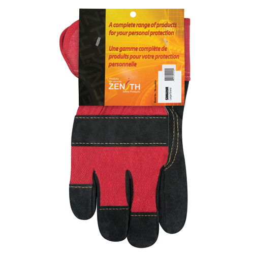 Superior Warmth Winter-Lined Fitters Gloves, Large, Split Cowhide Palm, Thinsulate Inner Lining Superchem Industries