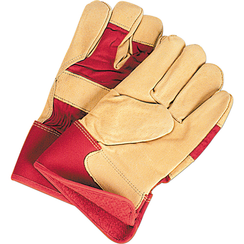 Superior Warmth Winter-Lined Fitters Gloves, Large, Grain Pigskin Palm, Thinsulate Inner Lining Superchem Industries
