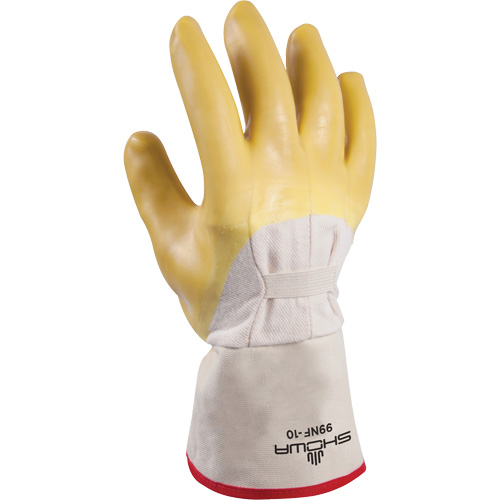 Gants Nitty Gritty, 10, R&ecirc;vetement Latex, Enveloppe en Coton Superchem Industries