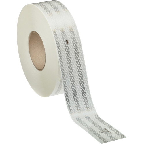 3M Scotchlite Diamond Grade mat&eacute;riau de perceptibilit&eacute; S&eacute;rie 983, 2" la x 150' lo, Blanc Superchem Industries