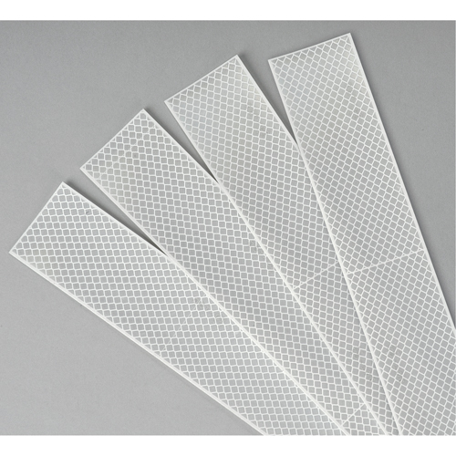 3M Scotchlite Diamond Grade Conspicuity Sheeting Series 983, 2" W x 12" L, White Superchem Industries