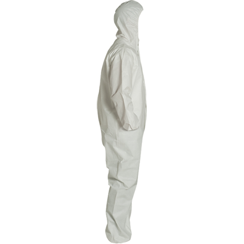 ProShield&reg; 60 Coveralls, Small, White, Microporous Superchem Industries