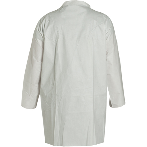 ProShield&reg; 60 Lab Coat, Microporous/Polypropylene, White, Medium Superchem Industries