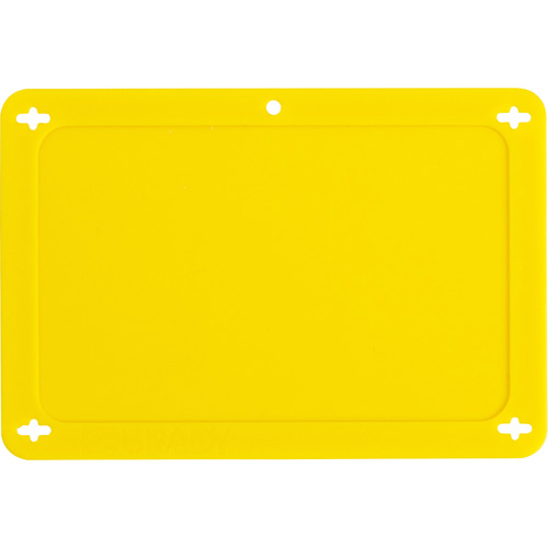 Blank Valve Tag, Plastic, 4-3/4" W x 3-1/4" H Superchem Industries