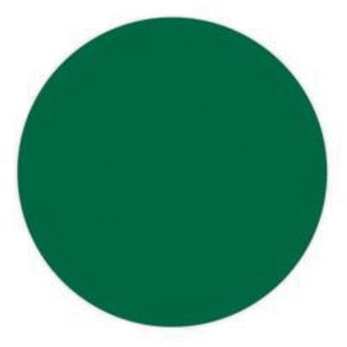 Round Write-On Labels, Circle, 1.5" L x 1.5" W, Green Superchem Industries