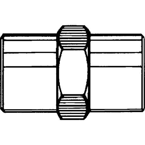 RACCORD FEMELLE HEXAGONAL(F)NPT1/8"(F)1/8"LAITON, Laiton Superchem Industries