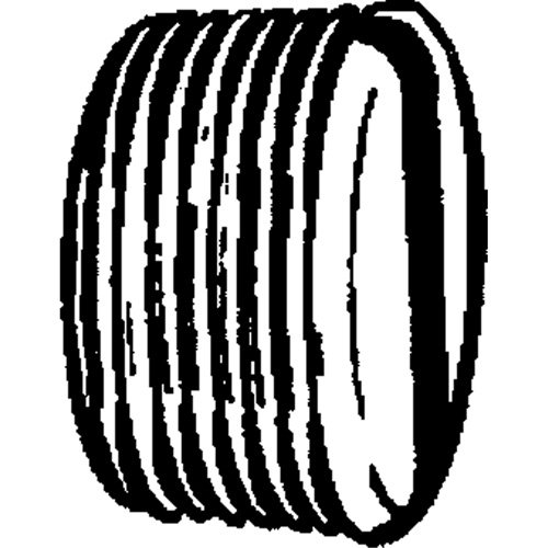 Pipe Plug (Slotted), 1/8" Dia., Brass Superchem Industries