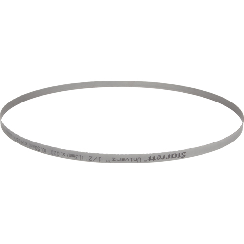 Univerz Portable Band Saw Blade, Bi-Metal, 44-7/8" L x 1/2" W x 0.020" Thick, 14-18 TPI Superchem Industries