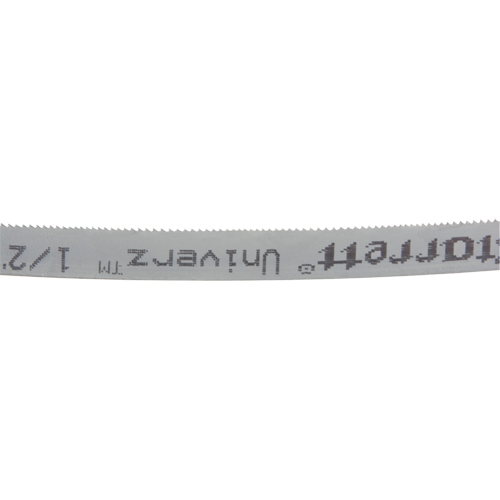 Univerz Portable Band Saw Blade, Bi-Metal, 44-7/8" L x 1/2" W x 0.020" Thick, 14-18 TPI Superchem Industries