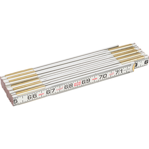 R&egrave;gle plate Red End, 6' lo, Bois Superchem Industries