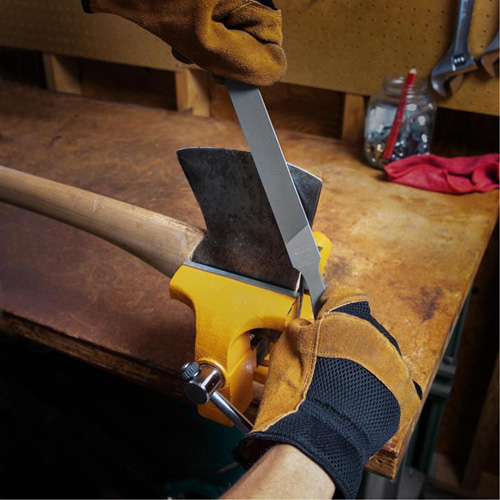 Lime d'affûtage, Plat, 8", Simple/double Superchem Industries