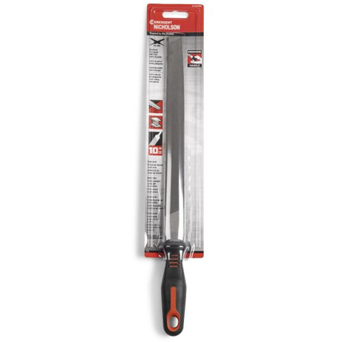 Single Cut Mill File, Flat, 10", Bastard Superchem Industries