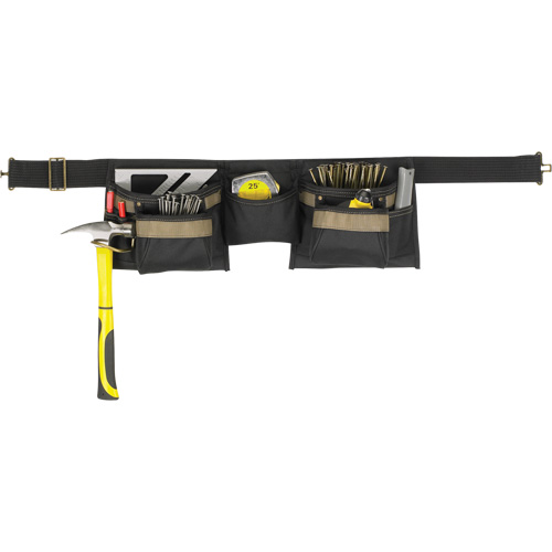 Ceinture &agrave; outils combin&eacute;e de luxe, Polyester, Noir Superchem Industries