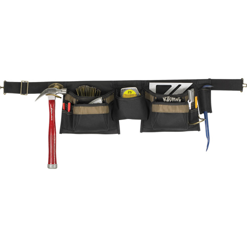 Ceinture &agrave; outils combin&eacute;e de luxe, Polyester, Noir Superchem Industries