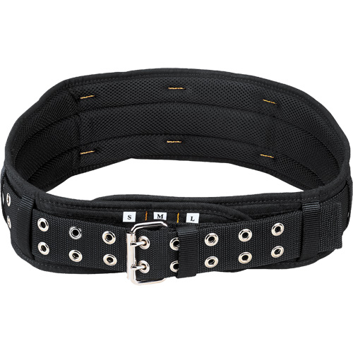 Ceinture de confort matelass&eacute;e de 5" de largeur, Nylon, Noir Superchem Industries